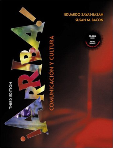 Beispielbild fr �Arriba! Comunicaci�n y cultura with CD-ROM, Third Edition (English and Spanish Edition) zum Verkauf von Wonder Book