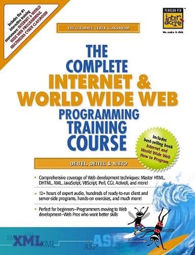 9780130856098: The Complete Internet & World Wide Web Programming Training Course, Student Edition