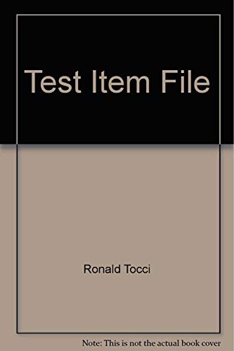 Beispielbild fr Test Item File zum Verkauf von Bookmans