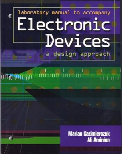Imagen de archivo de Lab Manual to accompany electronic devices: a design approach a la venta por SecondSale