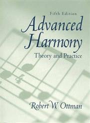 9780130862372: Advanced Harmony: Theory and Practice with CD Package