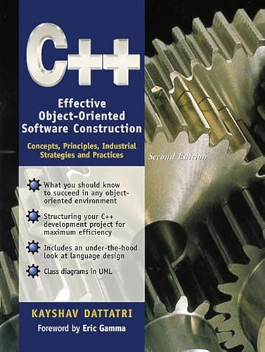 9780130867698: C++: Effective Object-Oriented Software Construction: Concepts, Practices, Industrial Strategies and Practices