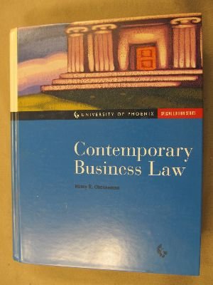 Stock image for Contemporary Business Law for sale by ThriftBooks-Dallas