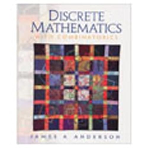 9780130869982: Discrete Mathematics with Combinatorics