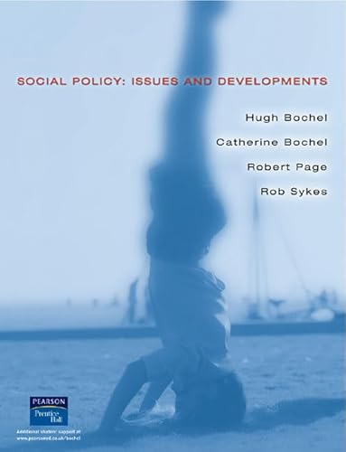 Beispielbild fr Social Policy, issues and Developments zum Verkauf von Better World Books Ltd