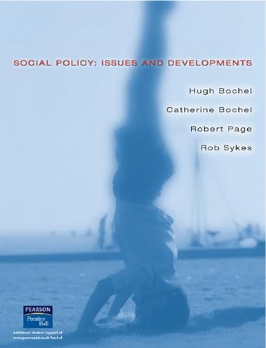Stock image for Social Policy: Issues and Developments for sale by AwesomeBooks