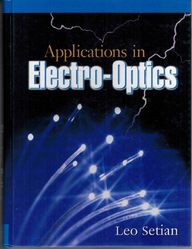 Stock image for Applications in Electro-Optics. for sale by Alien Bindings