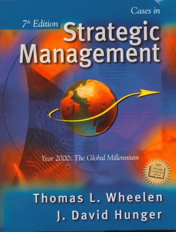 Beispielbild fr Cases in Strategic Management (7th Edition) zum Verkauf von Wonder Book