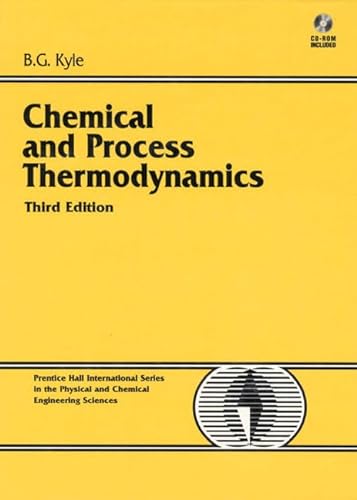 9780130874115: Chemical and Process Thermodynamics