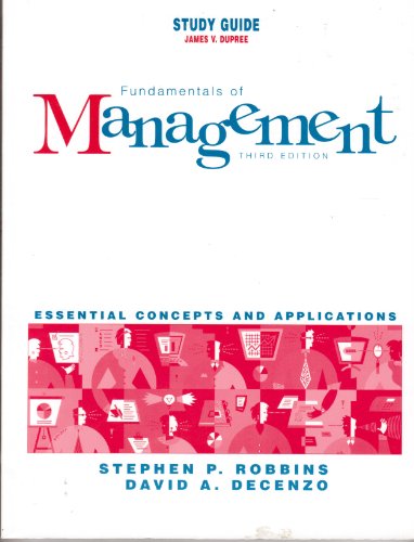9780130874504: Study Guide to accompany Fundamentals of Management of E-Business