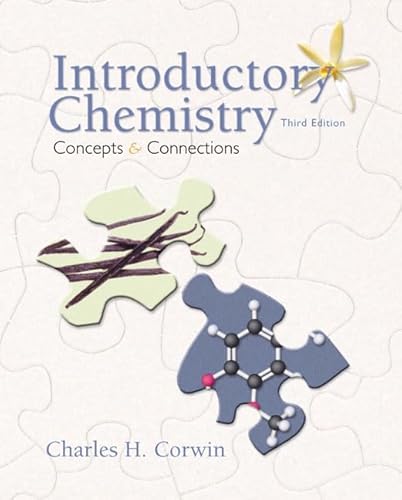 Imagen de archivo de Introductory Chemistry: Concepts and Connections (3rd Edition) a la venta por HPB-Red