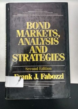 Beispielbild fr Bond Markets, Analysis and Strategies zum Verkauf von medimops