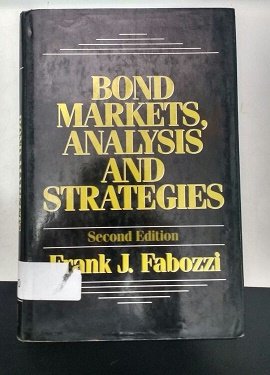 Stock image for Bond Markets, Analysis and Strategies for sale by HPB-Red