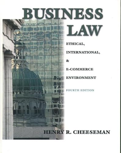 Business Law - Cheeseman Henry R.