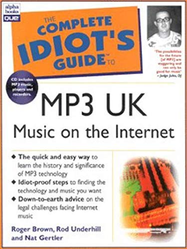 Imagen de archivo de Complete Idiot's Guide to Music on the Internet with MP3 - UK Edition a la venta por WorldofBooks