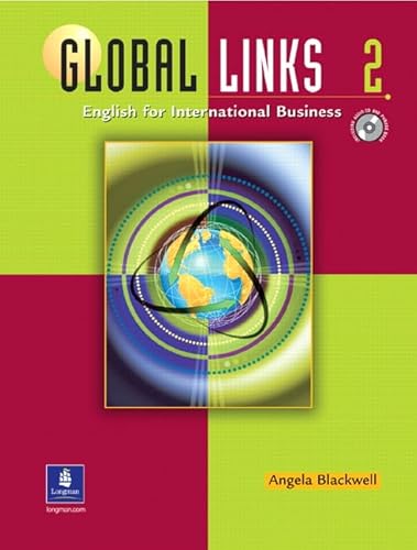 Imagen de archivo de Global Links 2: English for International Business (Student Book with Audio CD and Phrase Book) a la venta por HPB-Red