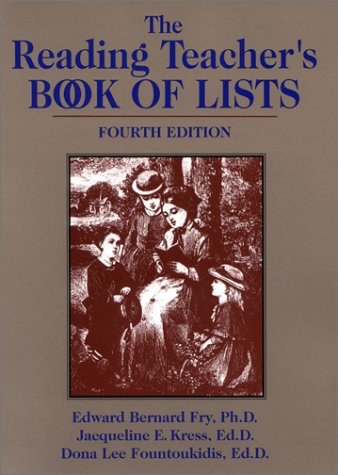 9780130884060: The Reading Teachers Book of Lists Fourth Edition