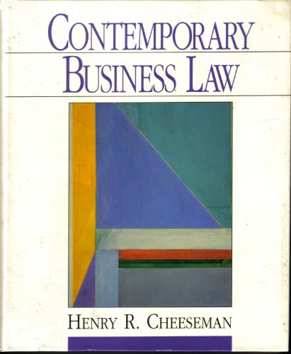 Contemporary Business Law - Henry R. Cheeseman