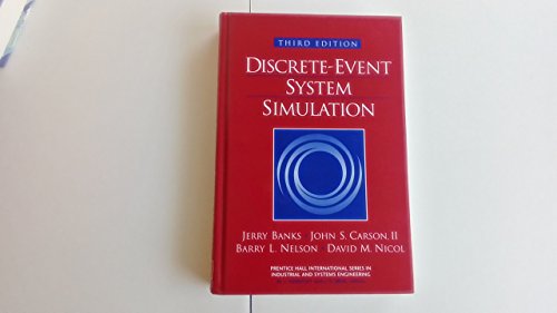 Stock image for Discrete-Event System Simulation (3rd Edition) Banks, Jerry; Carson, John S.; Nelson, Barry L. and Nicol, David M. for sale by Aragon Books Canada