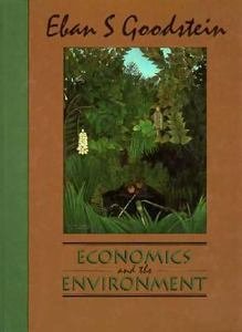 Beispielbild fr Economics and the Environment zum Verkauf von SecondSale