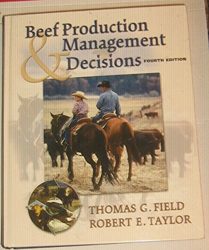 Beispielbild fr Beef Production and Management Decisions zum Verkauf von ThriftBooks-Atlanta