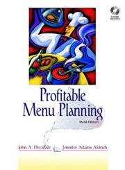 Beispielbild fr Profitable Menu Planning (3rd Edition) zum Verkauf von Aaron Books
