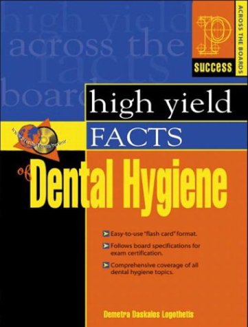 Beispielbild fr Prentice Hall Health's High Yield Facts of Dental Hygiene zum Verkauf von Better World Books