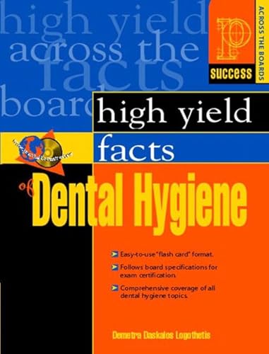 Stock image for High Yield Facts of Dental Hygiene for sale by HPB-Red