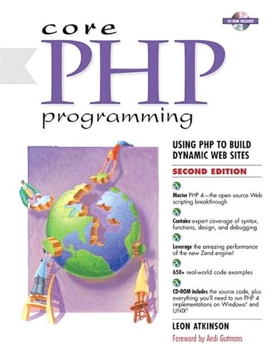 9780130893987: Core PHP Programming: Using PHP to Build Dynamic Web Sites