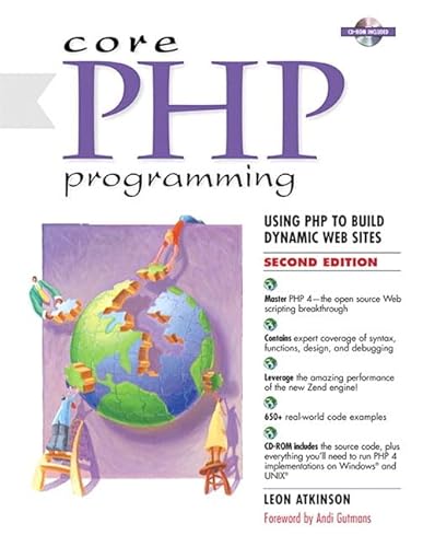 9780130893987: Core Php Programming: Using Php to Build Dynamic Web Sites