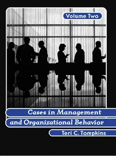 9780130894649: Cases in Management and Organizational Behavior