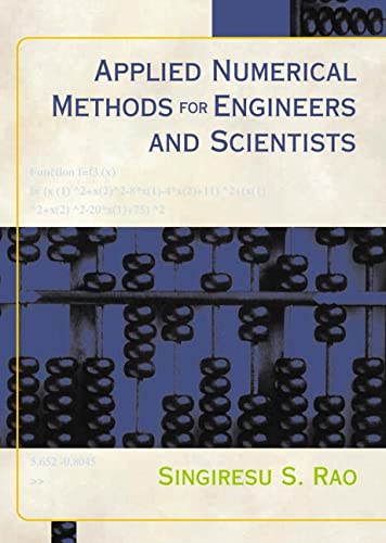 Stock image for Applied Numerical Methods for Engineers and Scientists for sale by Isle of Books