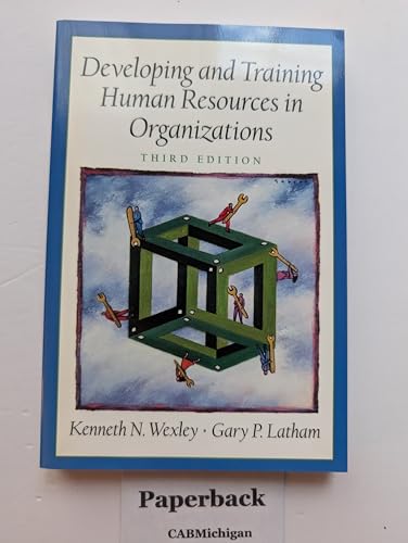 9780130894977: Developing and Training Human Resources in Organizations (Prenticee Hall Series in Human Resources)