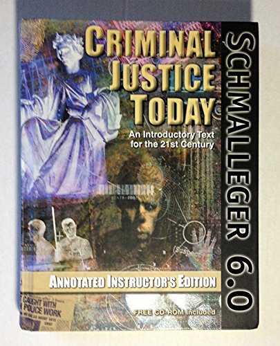 Beispielbild fr Criminal Justice Today: An Introductory Text for the Twenty-First Century, 6th Edition zum Verkauf von Books From California