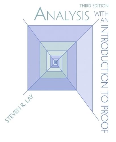 Immagine dell'editore per Analysis with an Introduction to Proof (3rd Edition) venduto da ThriftBooks-Dallas