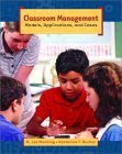 Stock image for Classroom Management: Models, Applications, and Cases for sale by Wonder Book