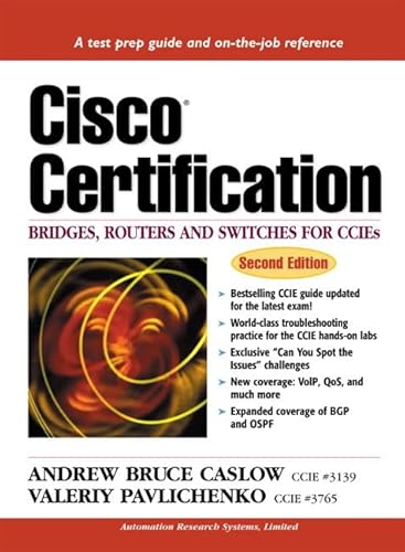 Stock image for Cisco Certification : Bridges, Routers and Switches for CCIEs for sale by Better World Books