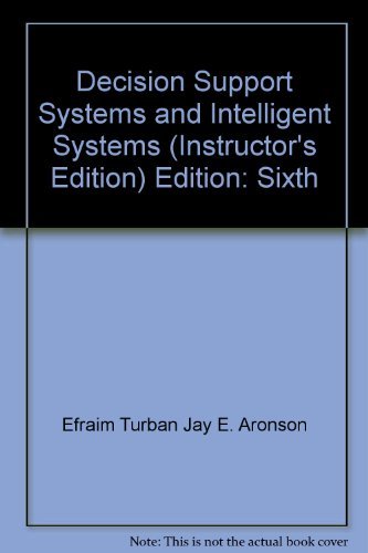 9780130908254: Decision Support Systems and Intelligent Systems