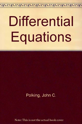 Stock image for Differential Equations for sale by HPB-Red