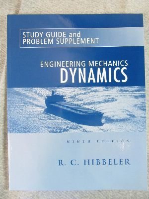 Stock image for Engineering Mechanics: Dynamics Study Guide and Problem Supplement for sale by Wonder Book