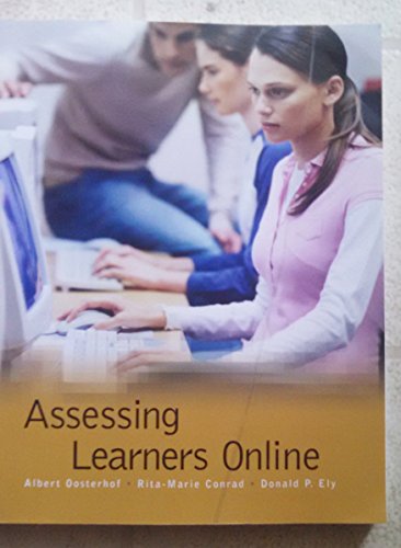 Stock image for Assessing Learners Online for sale by Better World Books