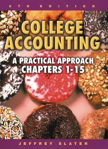 Stock image for College Accounting: A Practical Approach Chapters 1-15 with Study Guide and Working Papers (8th Edition) for sale by HPB-Red