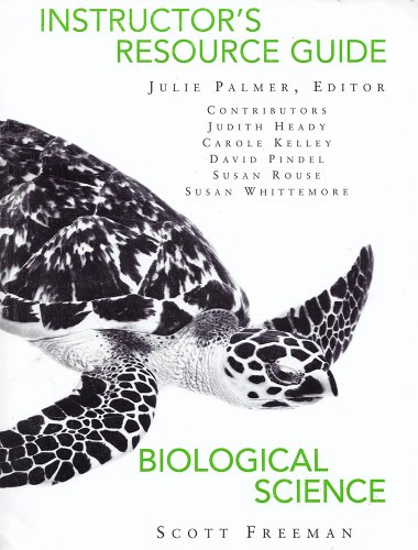 Biological Science: Instructor's Resource Guide (9780130911681) by Scott Freeman
