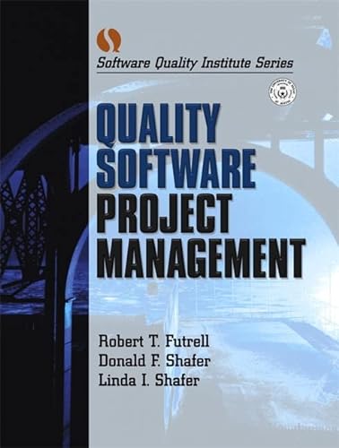 Imagen de archivo de Quality Software Project Management a la venta por Once Upon A Time Books
