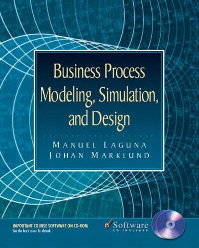 9780130915191: Business Process Modeling, Simulation, and Design