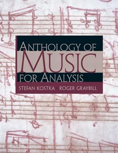 Beispielbild fr Anthology of Music for Analysis zum Verkauf von ThriftBooks-Dallas