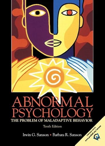 Stock image for Abnormal Psychology: The Problem of Maladaptive Behavior (10th Edition) for sale by HPB-Red