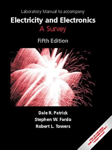 Imagen de archivo de Lab Manual to Accompany Electricity and Electronics- A Survey, 5th Edition a la venta por a2zbooks