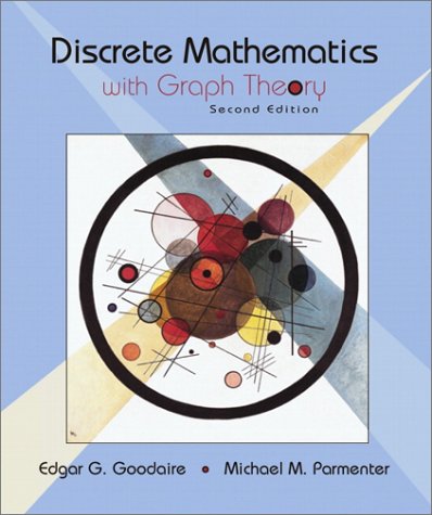 Beispielbild fr Discrete Mathematics with Graph Theory (2nd Edition) zum Verkauf von SecondSale