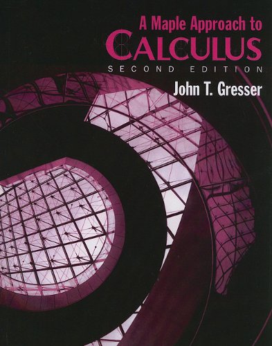 9780130920140: A Maple Approach Calculus (2nd Edition)